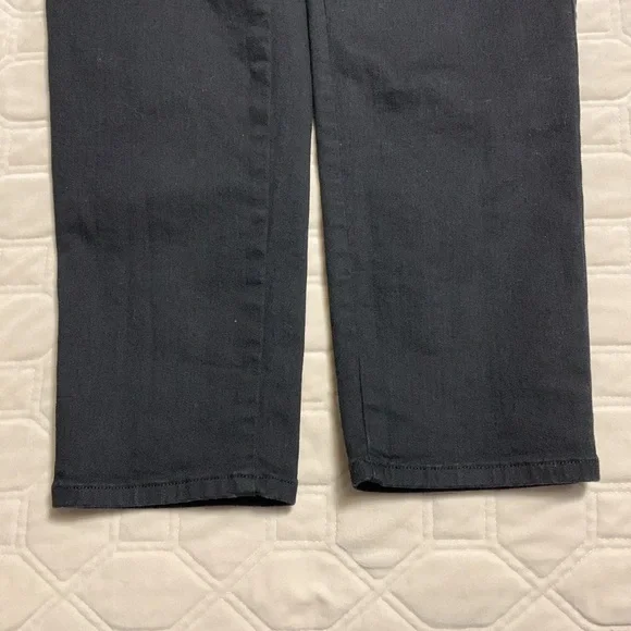 Sene Cailee Hills Women Sizeless Air Straight Black High-Rise Full Length Jeans - Picture 5 of 13